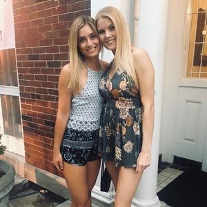 Out from under halter romper